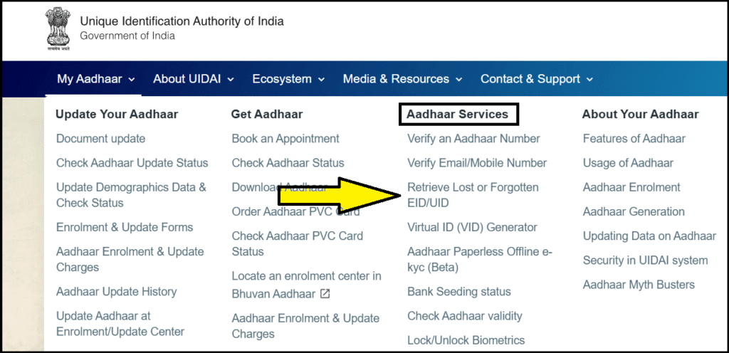 Bina Aadhar Number Ke Aadhar Kaise Nikale