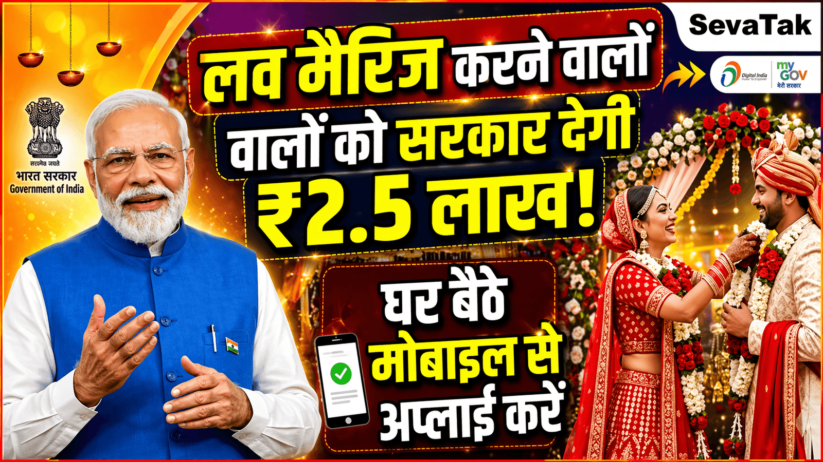 Inter Caste Marriage Scheme